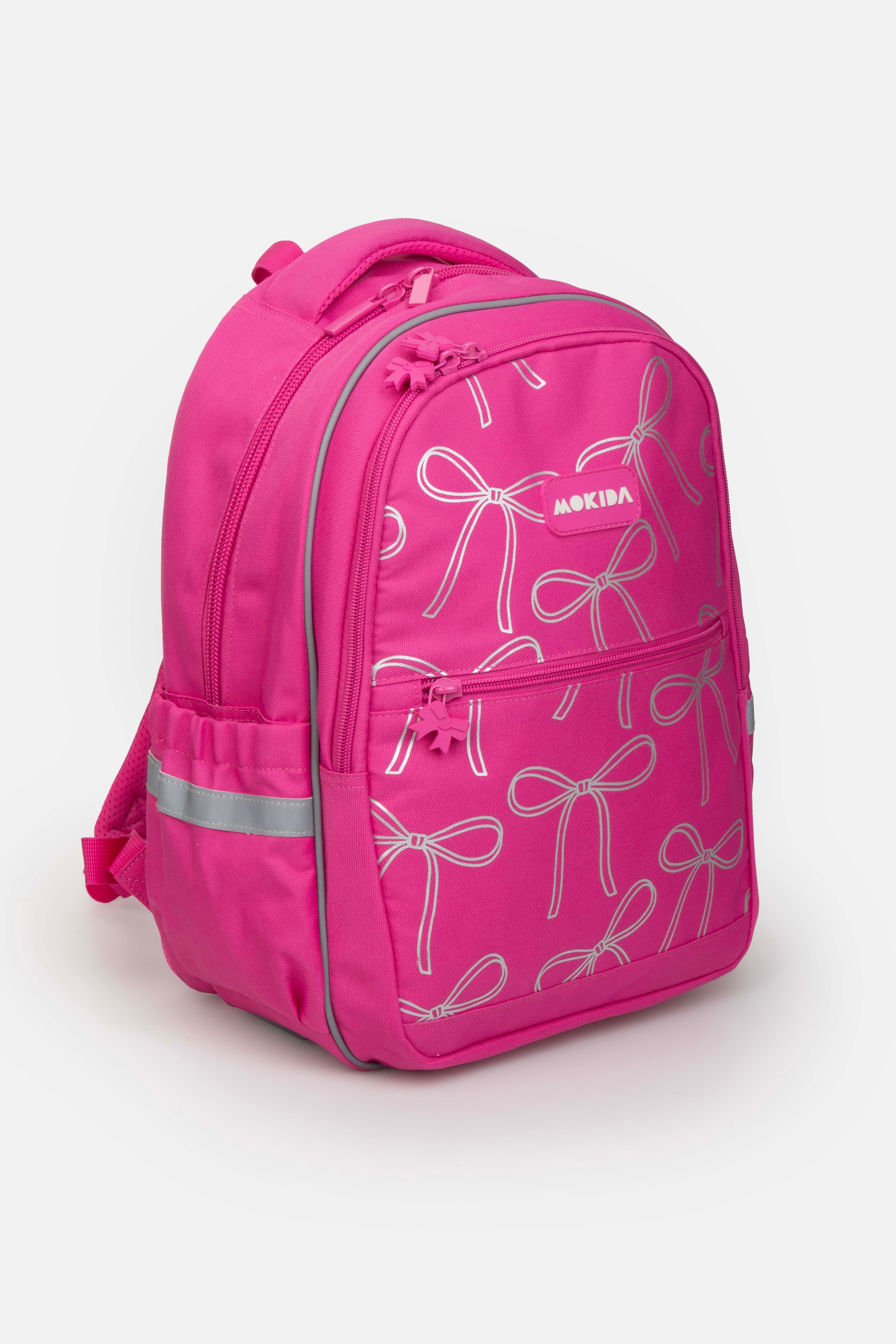 Plecak szkolny dwukomorowy z serii Pink Bows