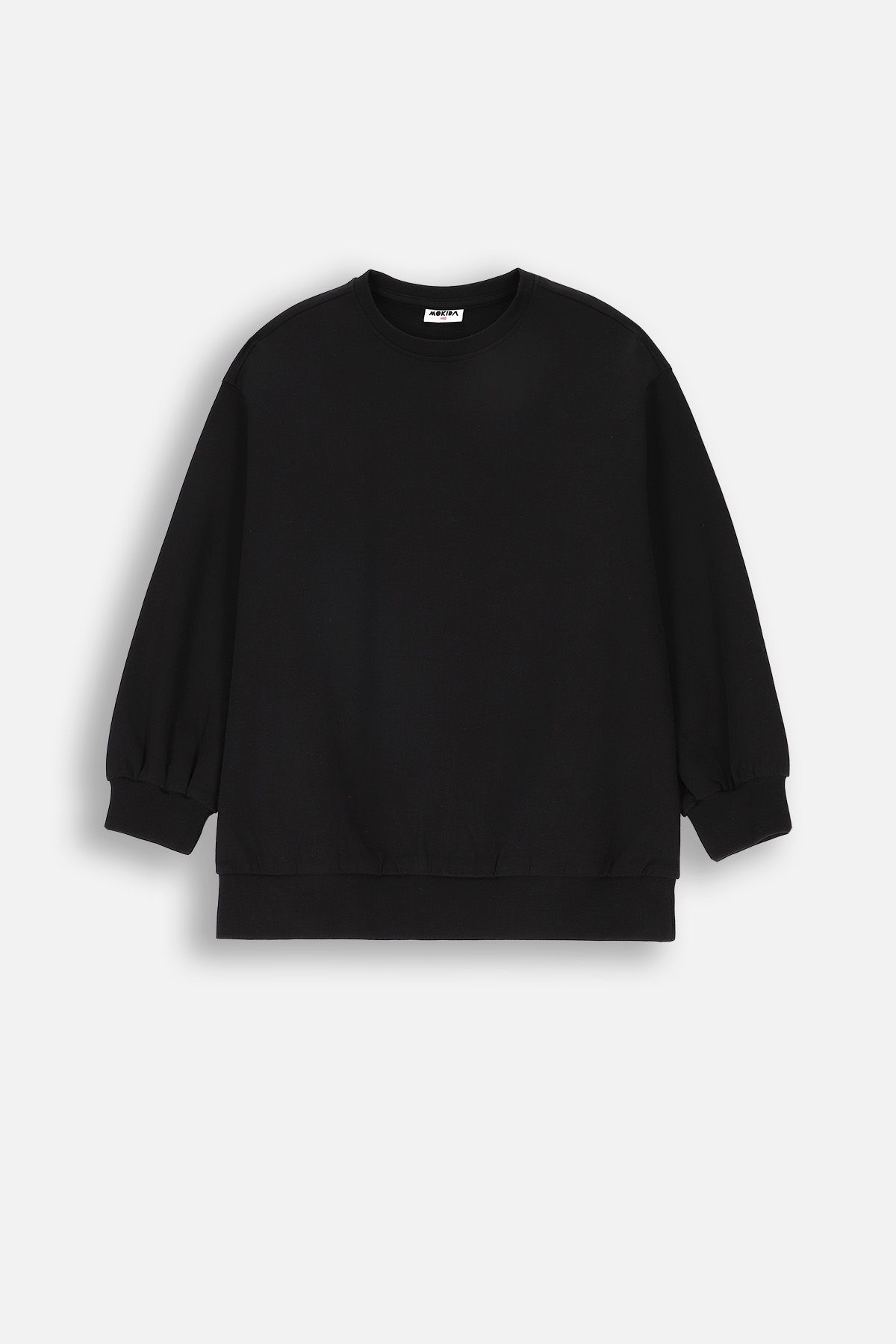Bluza dresowa czarna z napisami z tyłu